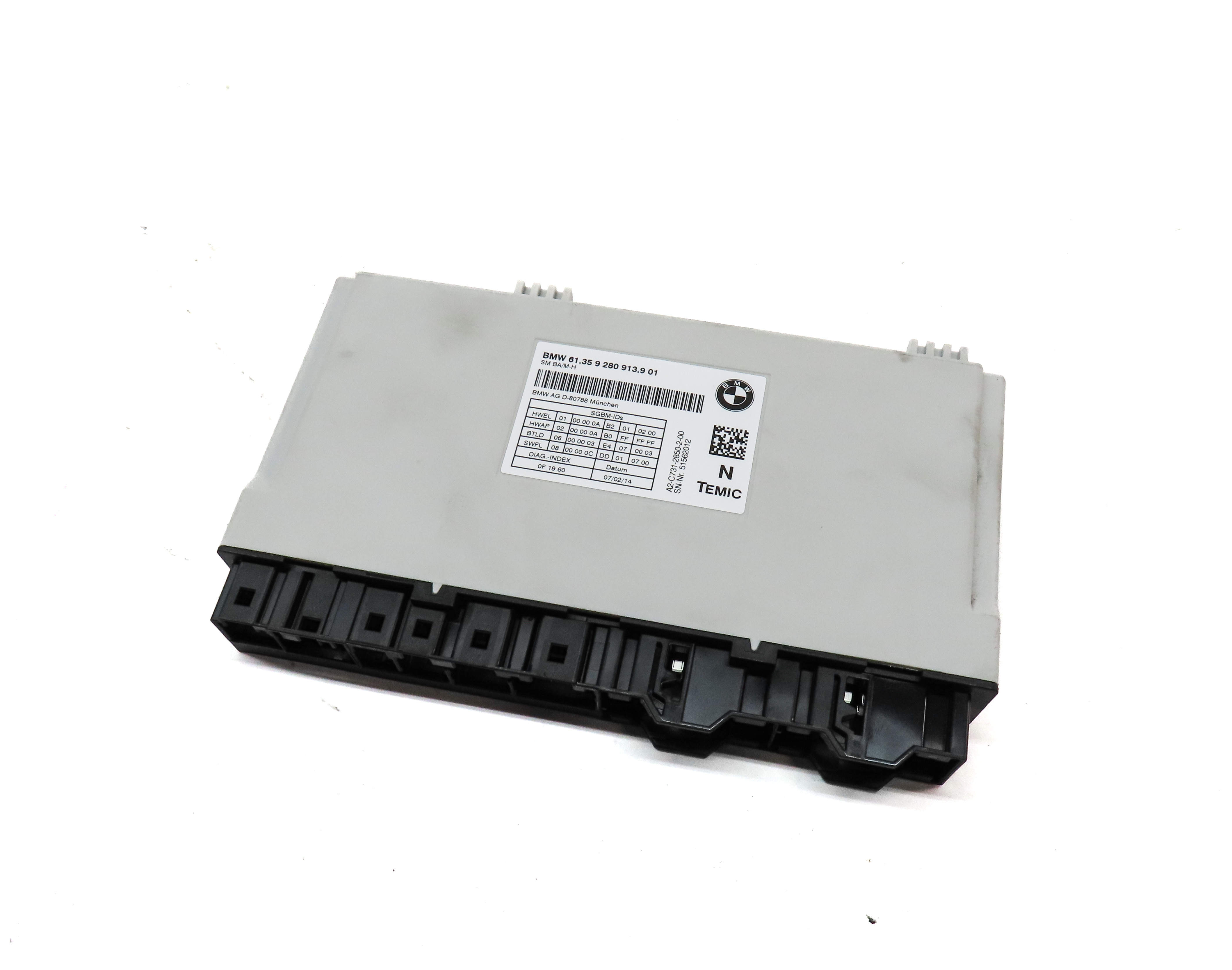12-19 BMW 328i 335i 535i 550i 750i M5 M6 X3 X4 FRONT LEFT DRIVER SEAT MODULE — exact item pictured